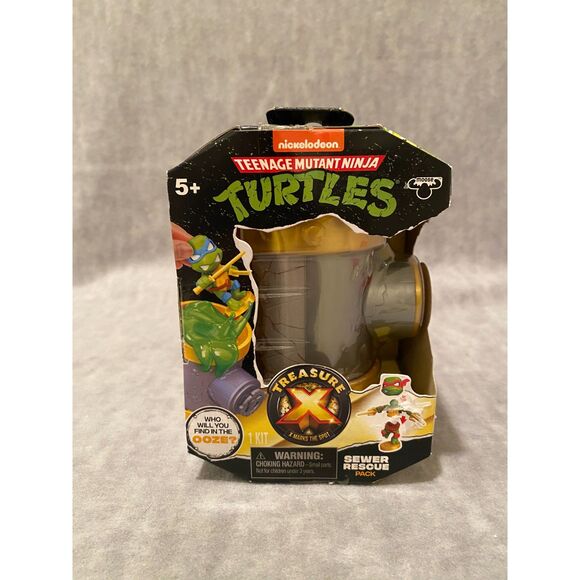Teenage Mutant Ninja Turtles Treasure X Sewer Rescue Pack New in Box Nickelodeon - Picture 4 of 6